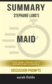 Maid: Hard Work, Low Pay, and a Mother's Will to Survive by Stephanie Land (Discussion Prompts) (eBook, ePUB)