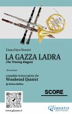 Woodwind Quintet score: &quote;La Gazza Ladra&quote; overture (fixed-layout eBook, ePUB)