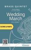 Brass Quintet/Ensemble: Wedding March by Wagner (score & parts) (fixed-layout eBook, ePUB)