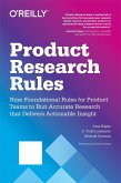 Product Research Rules (eBook, ePUB)