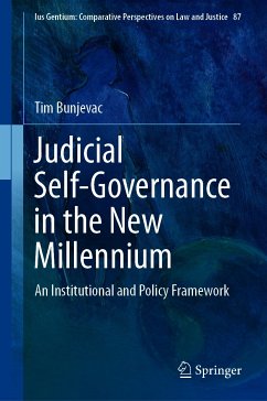 Judicial Self-Governance in the New Millennium (eBook, PDF) - Bunjevac, Tim