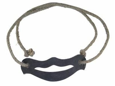 BestSaller 1003 - Schwertgürtel, Schwerthalter mit Hanfseil ca. 100cm, Ritterspielzeug