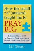 How the small &quote;a&quote; (autism) taught me to PRAY BIG (eBook, ePUB)