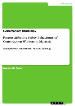 Factors Affecting Safety Behaviours of Construction Workers in Malaysia (eBook, PDF)