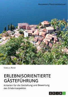 Cover Erlebnisorientierte Gästeführung (eBook, ePUB)