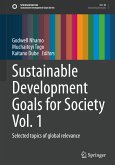 Sustainable Development Goals for Society Vol. 1