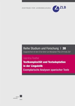 Textkomplexität und Textadaptation in der Linguistik - Roether, Valentina