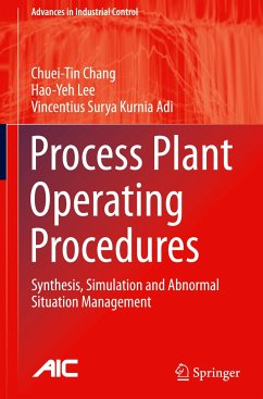 Process Plant Operating Procedures - Chang, Chuei-Tin;Lee, Hao-Yeh;Adi, Vincentius Surya Kurnia