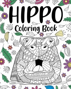 Cover Hippo Coloring Book