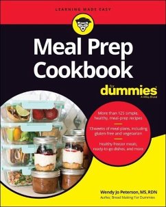 Meal Prep Cookbook For Dummies - Peterson, Wendy Jo