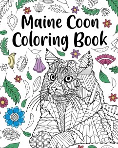 Cover Maine Coon Coloring Book