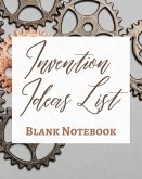 Invention Ideas List - Blank Notebook - Write It Down - Pastel Rose Gold Pink - Abstract Modern Contemporary Unique Art