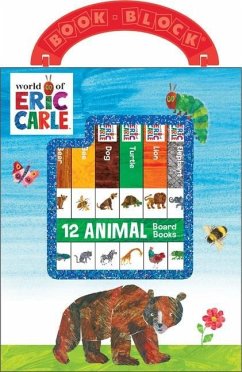 World of Eric Carle: 12 Animal Board Books - Pi Kids
