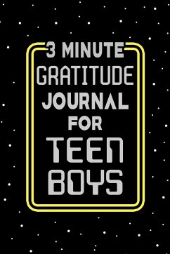 3 Minute Gratitude Journal for Teen Boys - Paperland