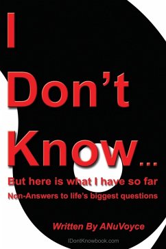 Cover I Don't Know... But Here Is What I Have So Far