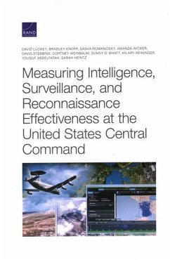 Measuring Intelligence, Surveillance, and Reconnaissance Effectiveness at the United States Central Command - Luckey, David; Knopp, Bradley; Romanosky, Sasha