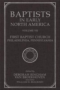 Baptists in Early North Amer-1