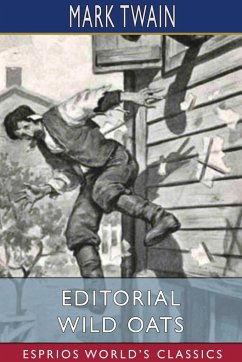 Editorial Wild Oats (Esprios Classics) - Twain, Mark