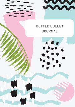 Tropical Design with Top Callout - Dotted Bullet Journal - Blank Classic