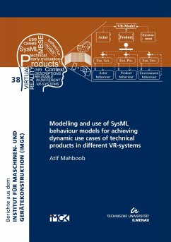 Modelling and use of SysML behaviour models for achieving dynamic use cases of technical products in different VR-systems - Mahboob, Atif
