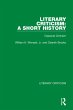 Literary Criticism: A Short History... - Bild 1