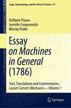 Essay on Machines in General (1786) (eBook, PDF) - Pisano, Raffaele; Coopersmith, Jennifer; Peake, Murray