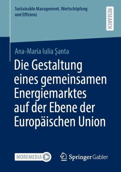 Cover Die Gestaltung eines gemeinsamen Energiemarktes auf der Ebene der Europäischen Union