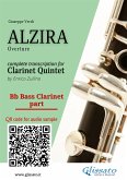 Bb Bass Clarinet part of "Alzira" for Clarinet Quintet (fixed-layout eBook, ePUB)