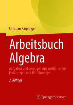 Arbeitsbuch Algebra (eBook, PDF) - Karpfinger, Christian
