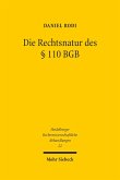 Die Rechtsnatur des § 110 BGB (eBook, PDF)