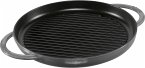 Staub Grillpfanne induktion rund 30cm Graphit-grau