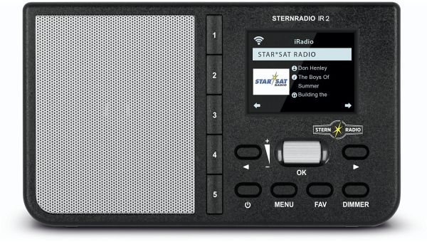 Technisat Sternradio IR 2 schwarz