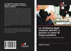 La riluttanza degli studenti dell'EFL a parlare in classi di lingua pubblica - Tleuov, Askhat