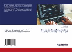 Design and implementation of programming languages