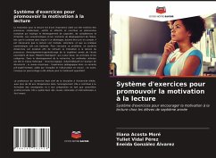 Cover Système d'exercices pour promouvoir la motivation à la lecture