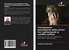 Conseguenze psicologiche dello stress tra i partecipanti ai conflitti militari - Panshensky, Sergey
