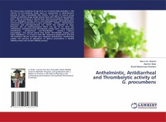 Anthelmintic, Antidiarrheal and Thrombolytic activity of G. procumbens