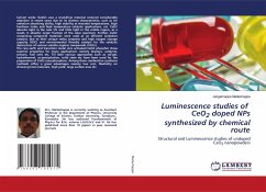 Luminescence studies of CeO2 doped NPs synthesized by chemical route - Malleshappa, Jangamappa