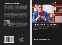 OHADA DIRITTO PENALE - PALOUKI, Disseyi Godwin