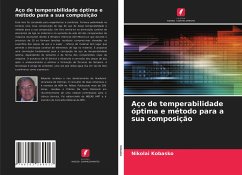 Aço de temperabilidade óptima e método para a sua composição - Kobasko, Nikolai