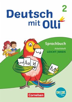 Deutsch mit Olli 2. Schuljahr. Arbeitsheft Leicht / Basis - Rebenstorff, Heidrun;Wegerle, Lisa;Kröner, Christine