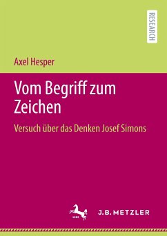 Vom Begriff zum Zeichen - Hesper, Axel