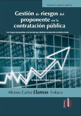 Gestión de riesgos del proponente en la contratación pública (eBook, PDF)