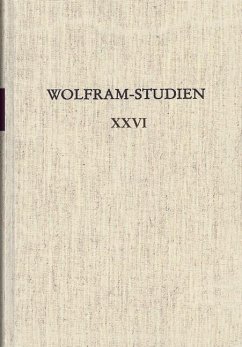 Wolfram-Studien XXVI (eBook, PDF)