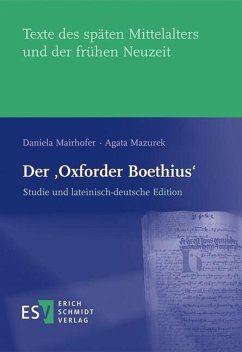 Der 'Oxforder Boethius' (eBook, PDF) - Mairhofer, Daniela; Mazurek, Agata