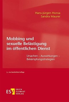 Mobbing und sexuelle Belästigung im öffentlichen Dienst (eBook, PDF) - Honsa, Hans-Jürgen; Maurer, Sandra