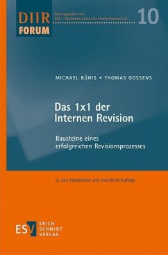 Das 1x1 der Internen Revision (eBook, PDF) - Bünis, Michael; Gossens, Thomas