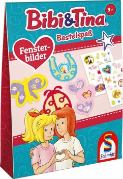 Schmidt 46143 - Bibi & Tina, Bastelspaß, Fensterbilder, Kreativset