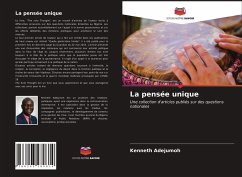 Cover La pensée unique