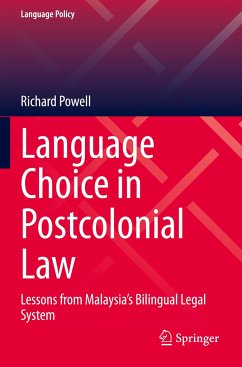 Language Choice in Postcolonial Law - Powell, Richard
